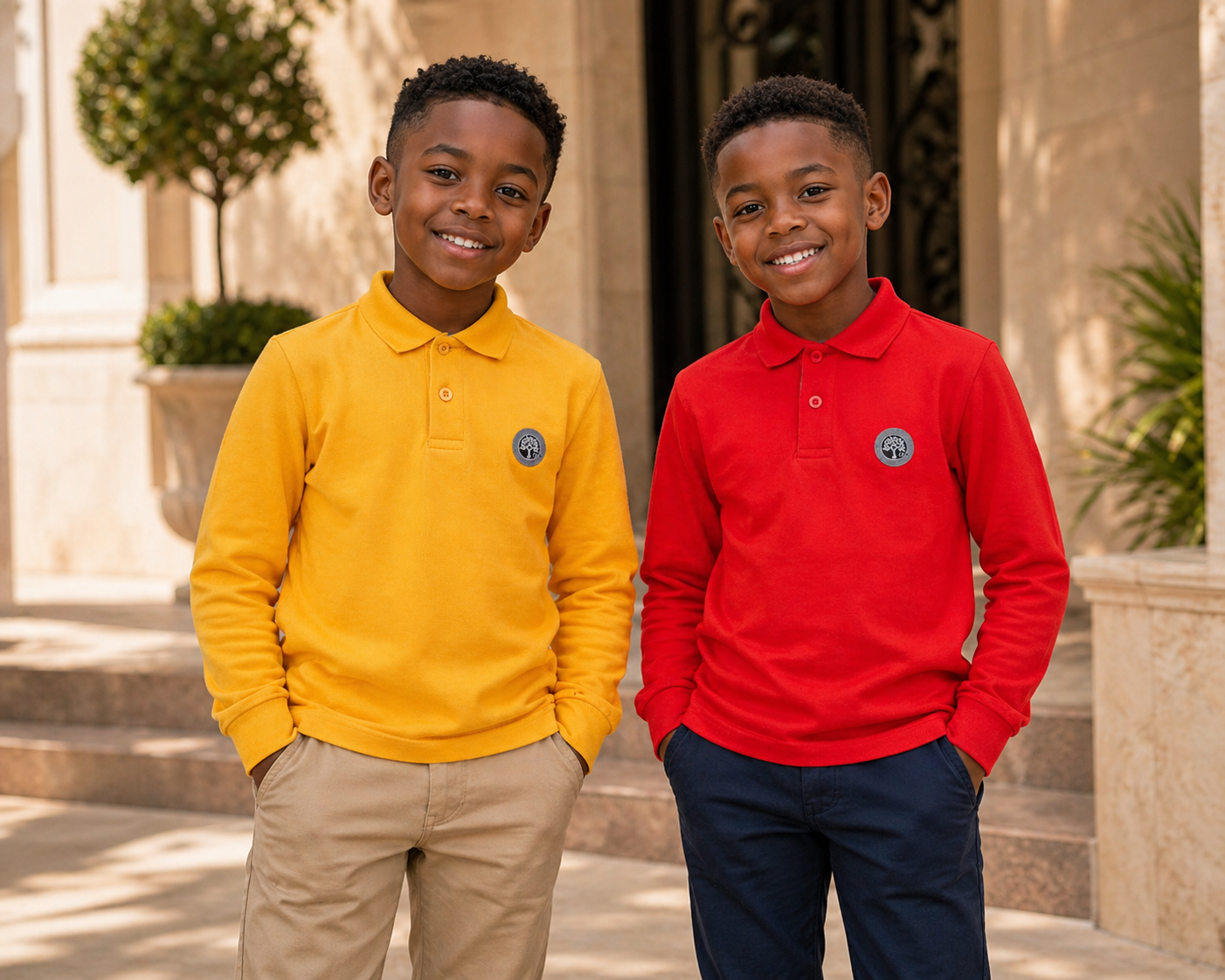 Long Sleeve Polo